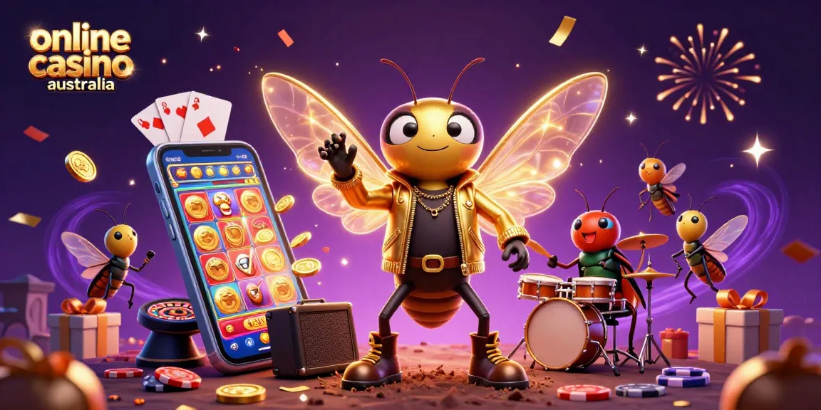 Engage in vibrant scenes of online casino australia action with rockstar themes and colorful casino elements.